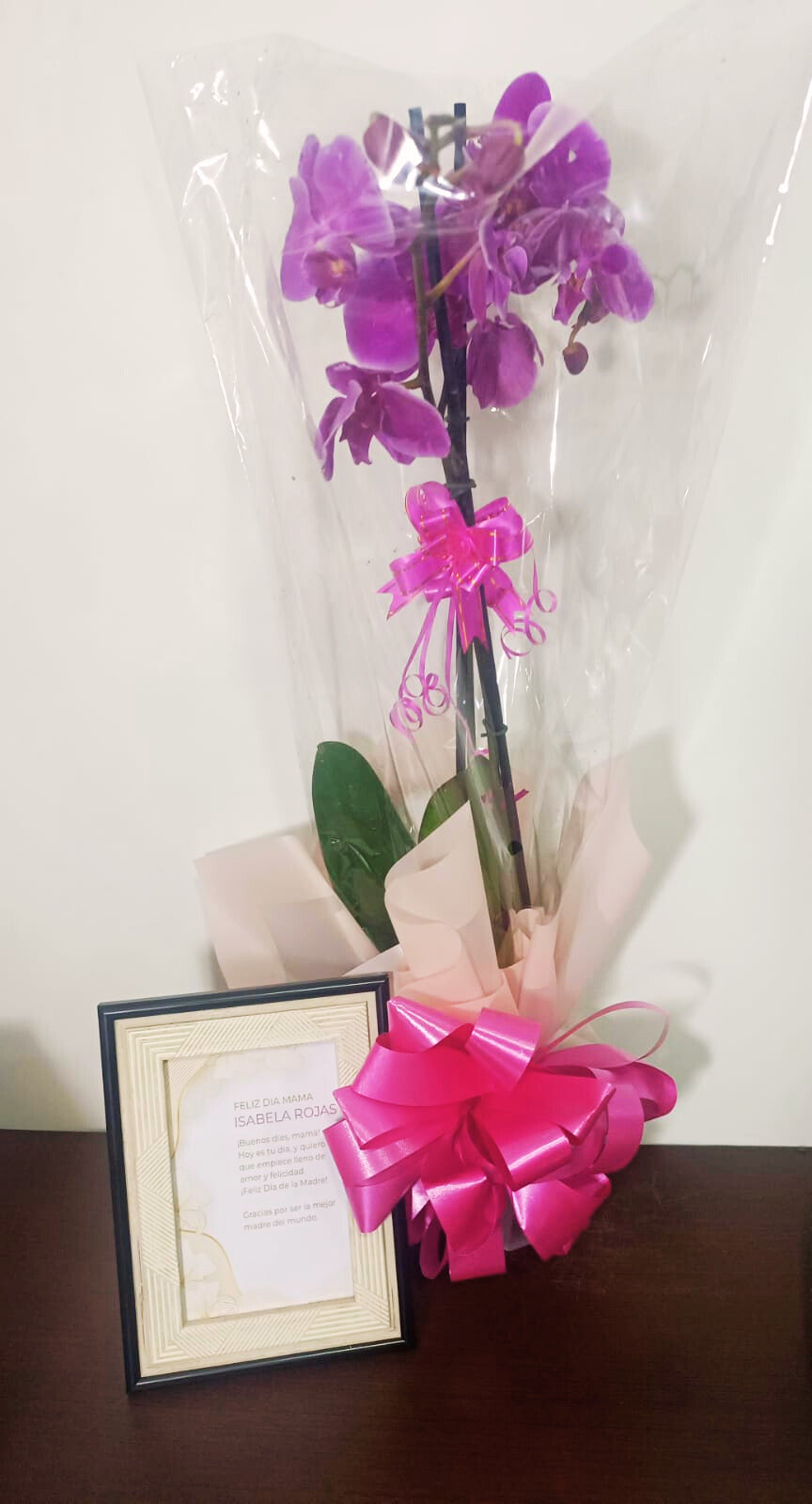 Orquidea + Porta Retrato